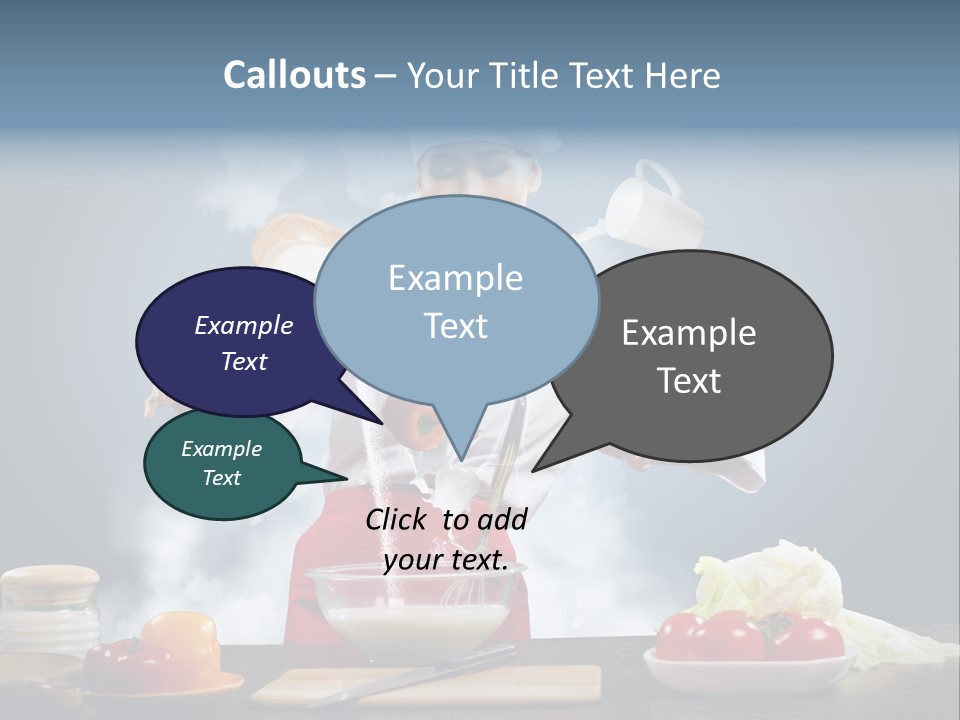 Diet View Mixing PowerPoint Template