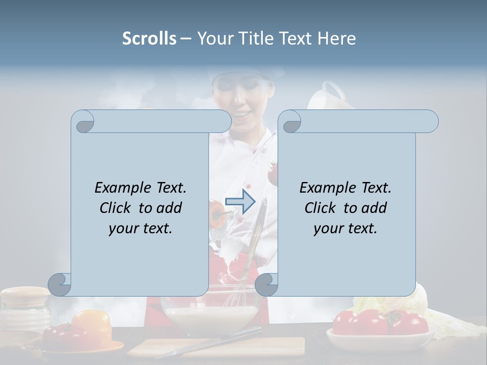 Diet View Mixing PowerPoint Template