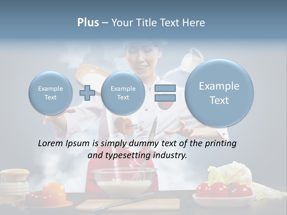 Diet View Mixing PowerPoint Template