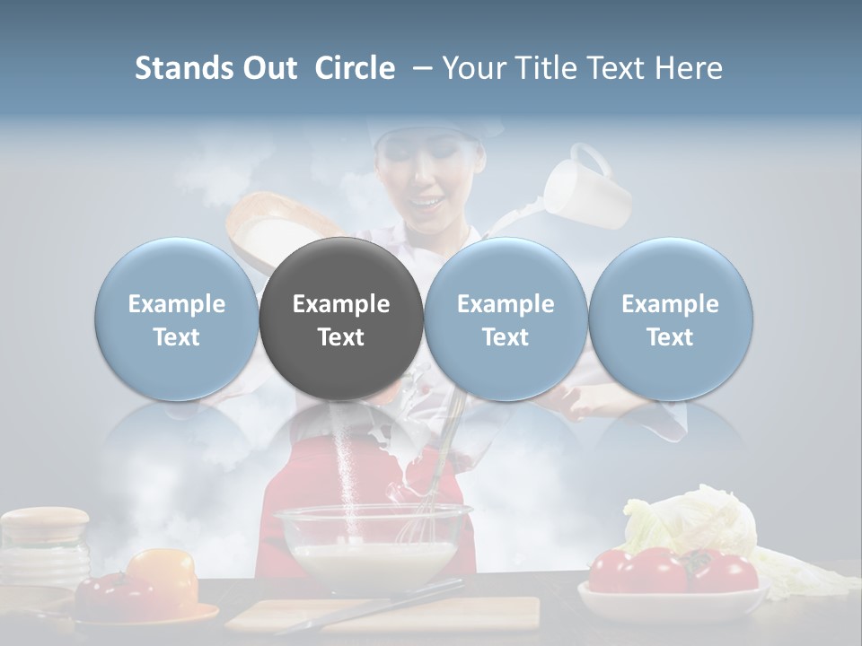 Diet View Mixing PowerPoint Template