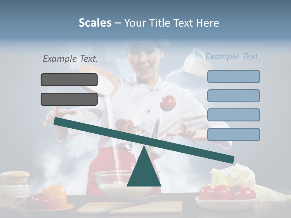 Diet View Mixing PowerPoint Template