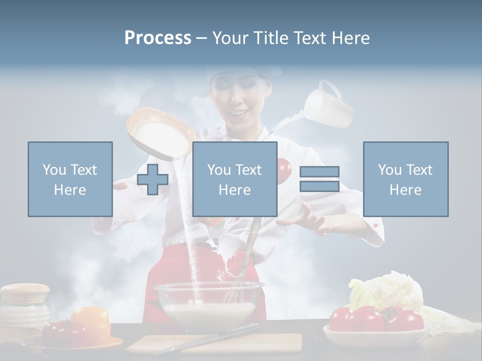 Diet View Mixing PowerPoint Template