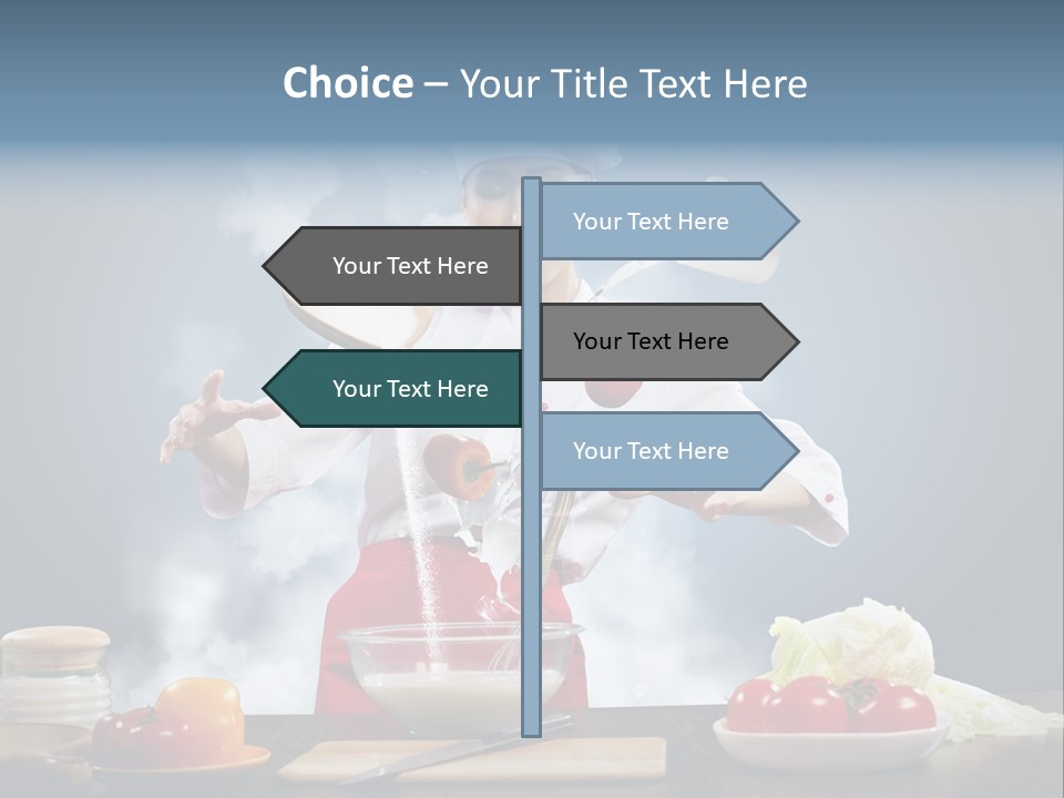 Diet View Mixing PowerPoint Template