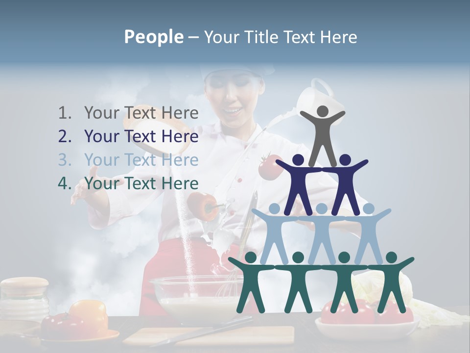 Diet View Mixing PowerPoint Template
