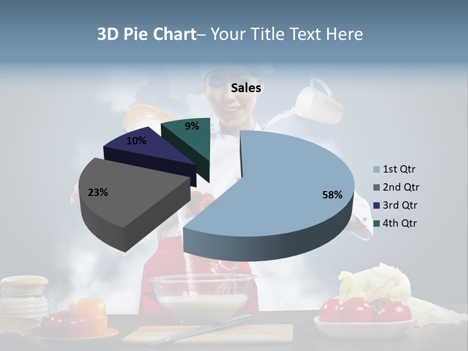 Diet View Mixing PowerPoint Template