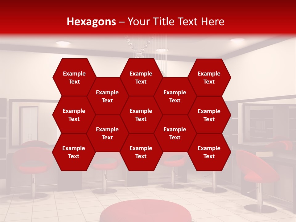 Chair Stylish Reflection PowerPoint Template