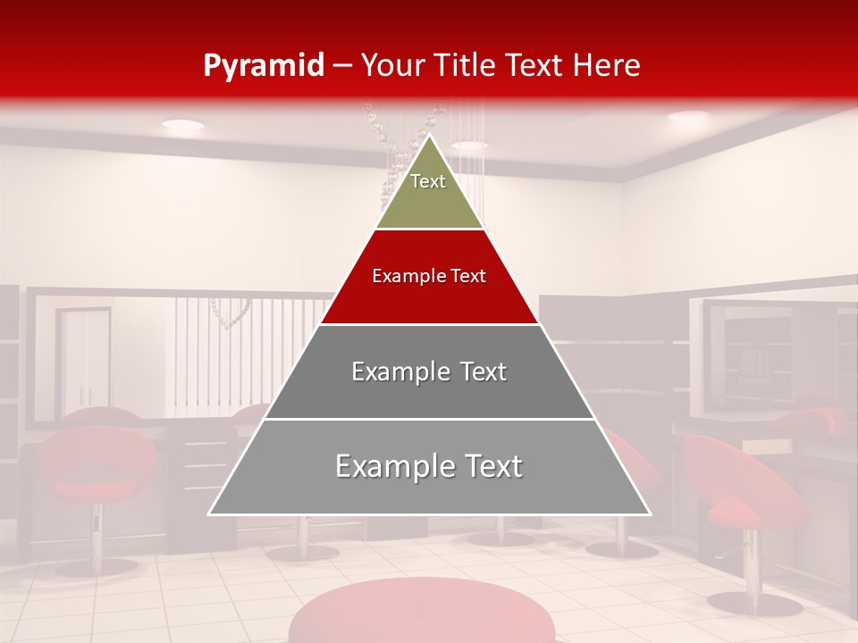 Chair Stylish Reflection PowerPoint Template