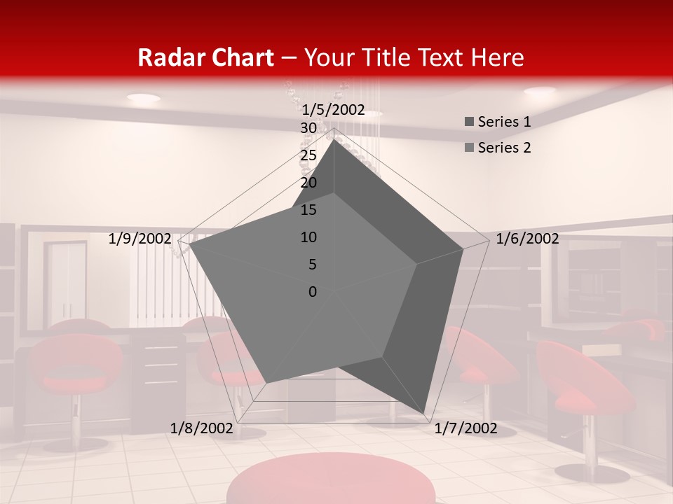 Chair Stylish Reflection PowerPoint Template