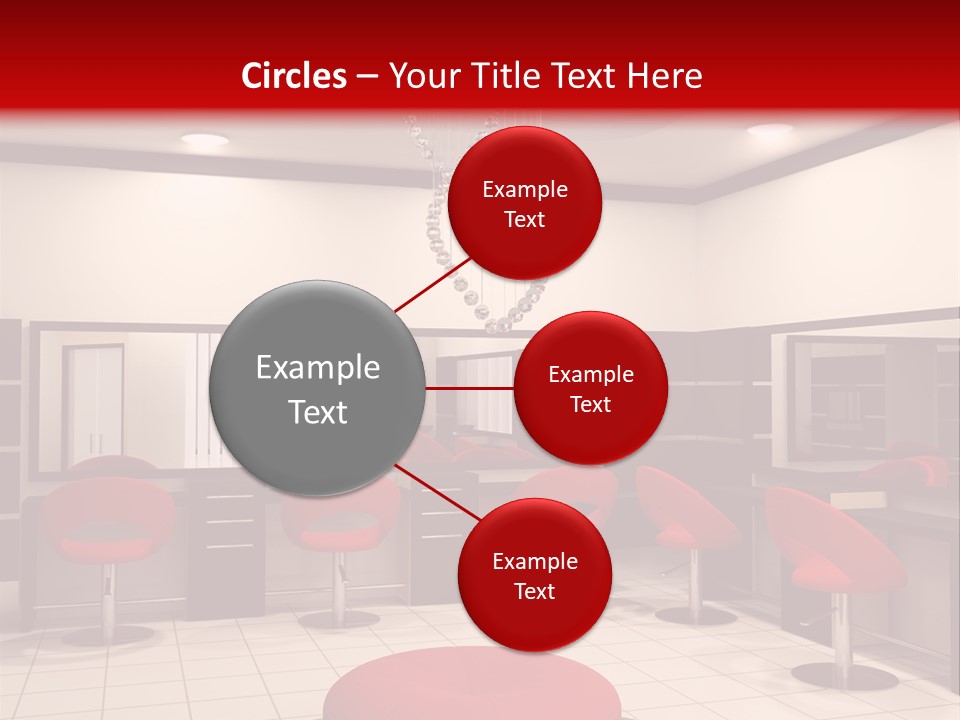 Chair Stylish Reflection PowerPoint Template