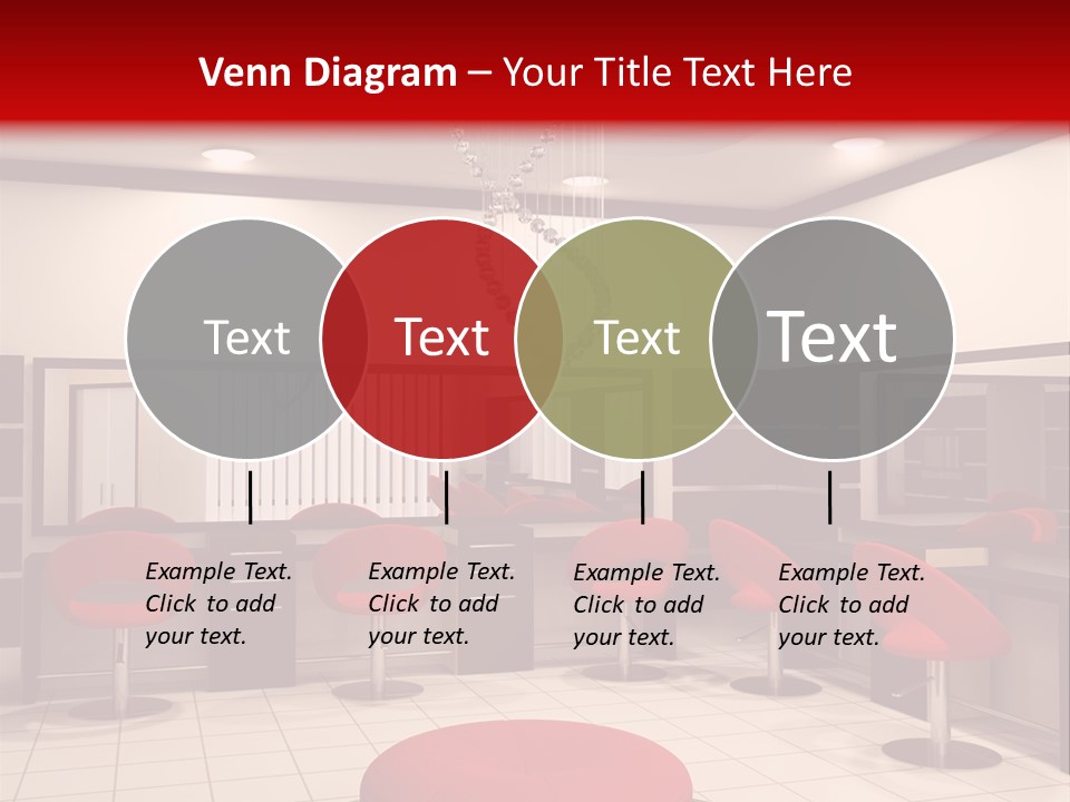 Chair Stylish Reflection PowerPoint Template