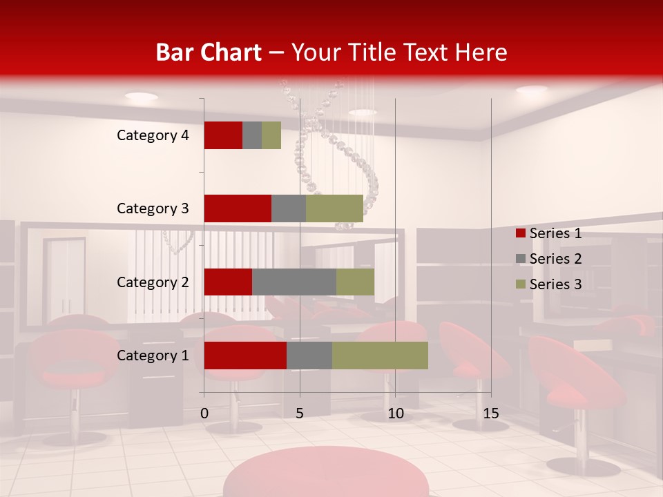 Chair Stylish Reflection PowerPoint Template