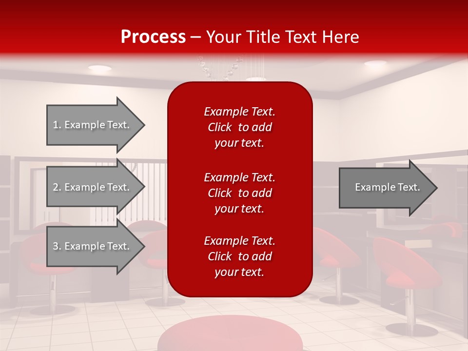 Chair Stylish Reflection PowerPoint Template