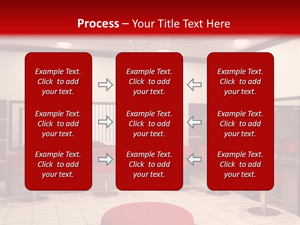 Chair Stylish Reflection PowerPoint Template