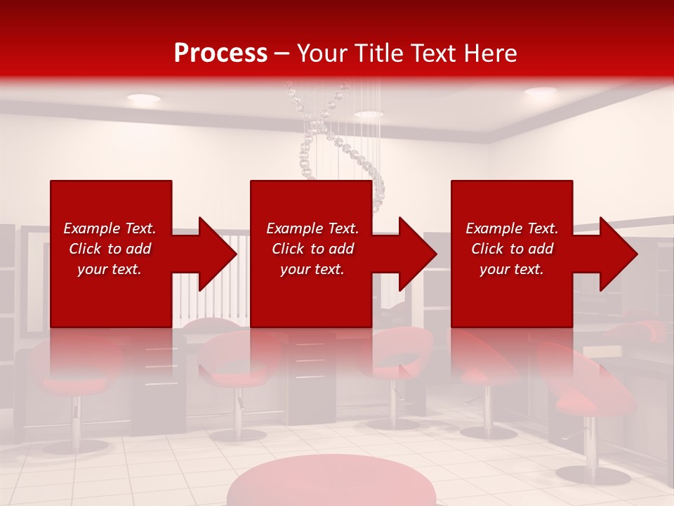 Chair Stylish Reflection PowerPoint Template