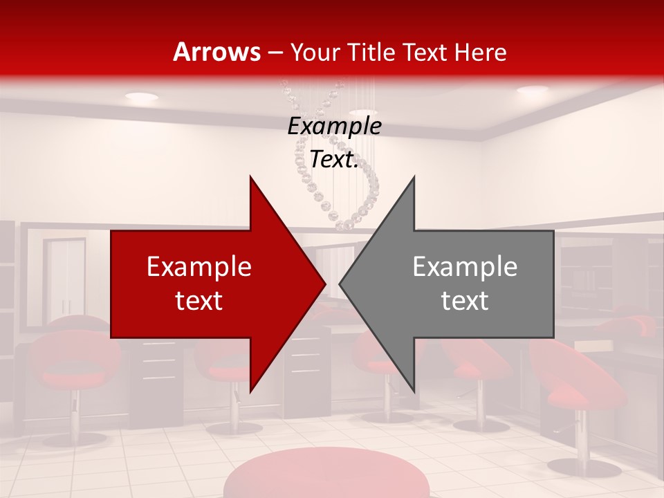 Chair Stylish Reflection PowerPoint Template