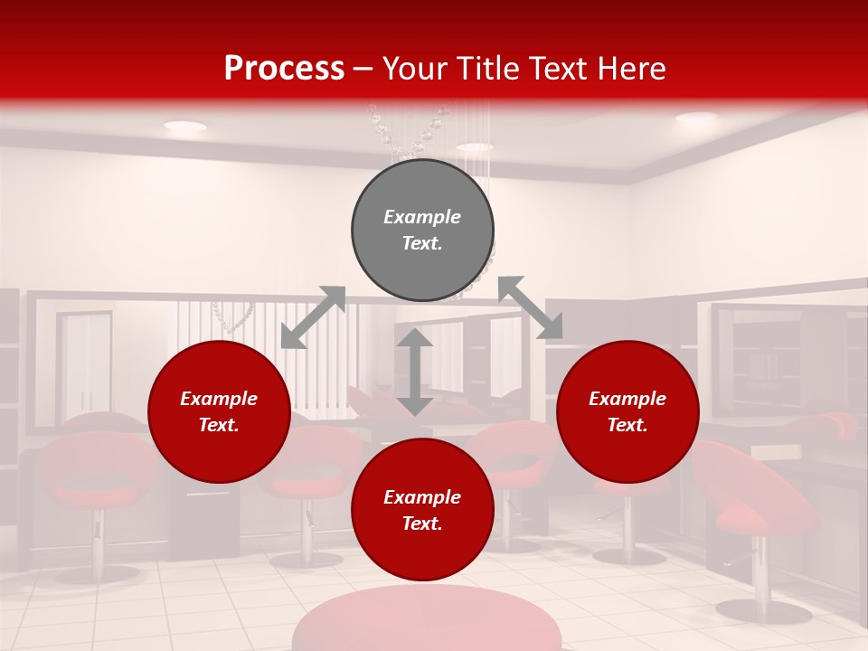 Chair Stylish Reflection PowerPoint Template