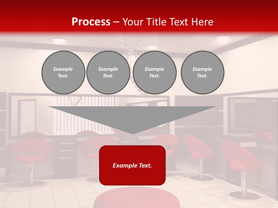 Chair Stylish Reflection PowerPoint Template