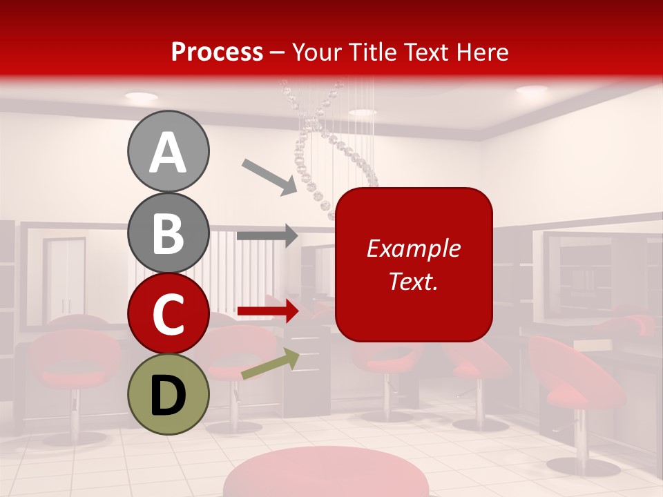 Chair Stylish Reflection PowerPoint Template