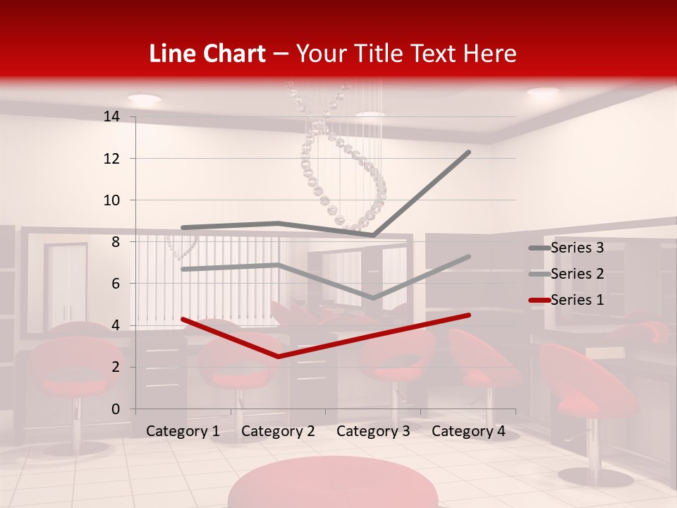 Chair Stylish Reflection PowerPoint Template