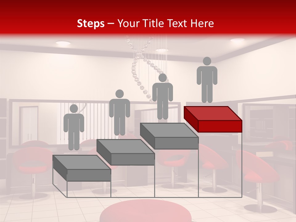 Chair Stylish Reflection PowerPoint Template