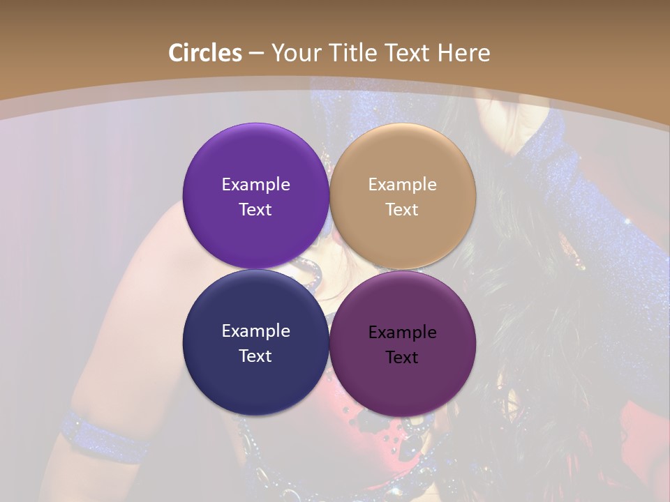 Veil Religious Dance PowerPoint Template