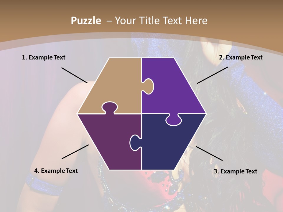 Veil Religious Dance PowerPoint Template