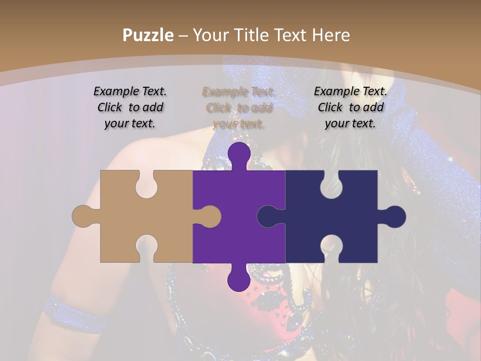 Veil Religious Dance PowerPoint Template