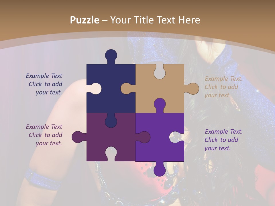 Veil Religious Dance PowerPoint Template