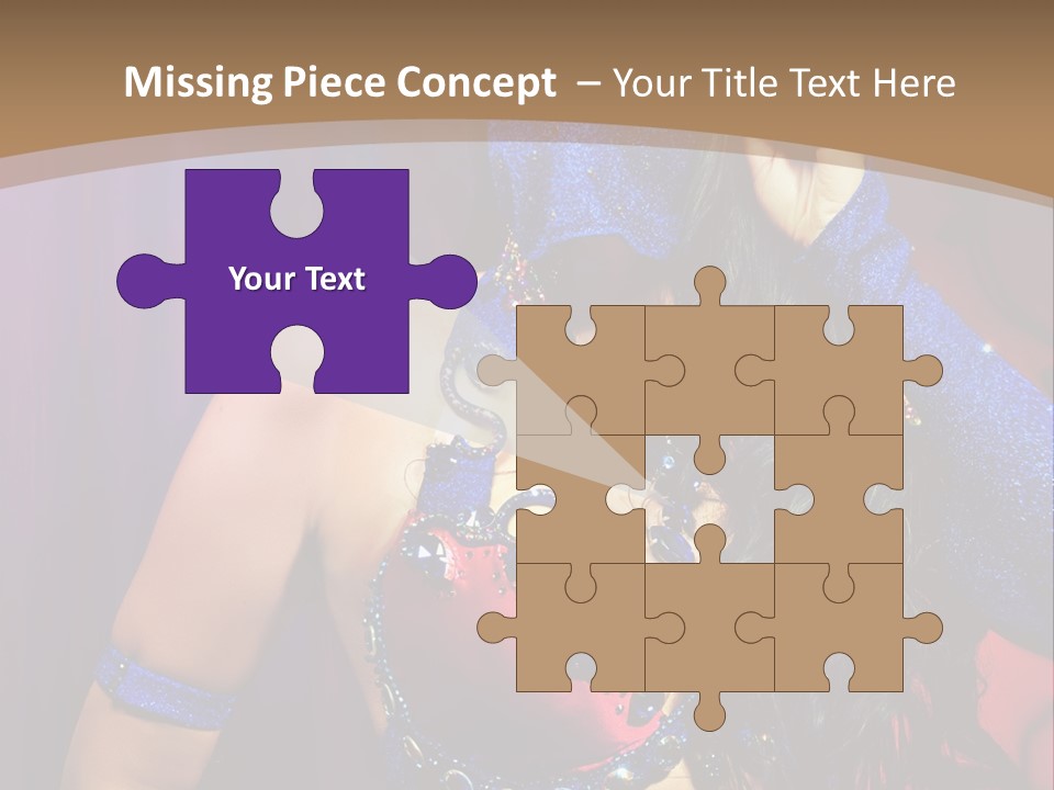 Veil Religious Dance PowerPoint Template