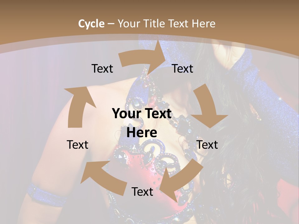 Veil Religious Dance PowerPoint Template