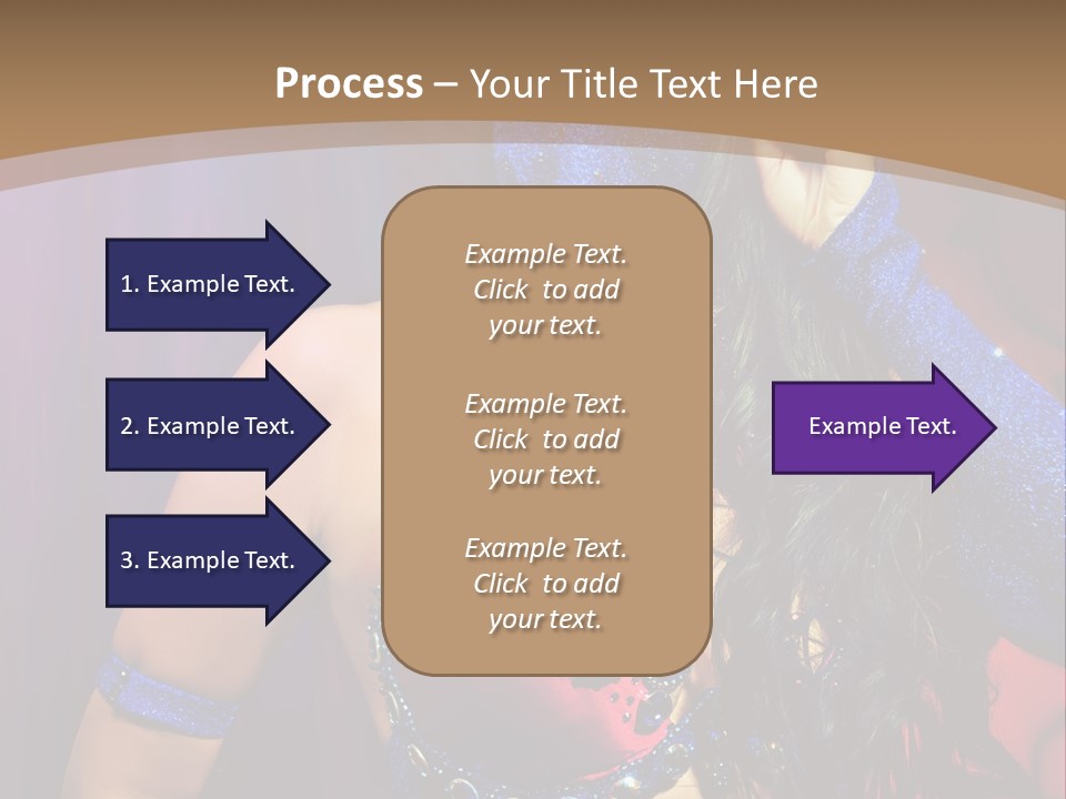 Veil Religious Dance PowerPoint Template