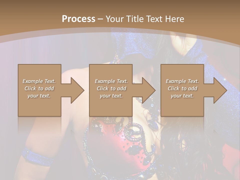 Veil Religious Dance PowerPoint Template