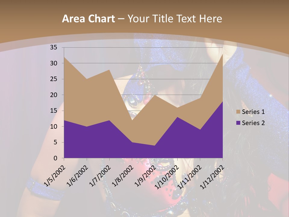 Veil Religious Dance PowerPoint Template
