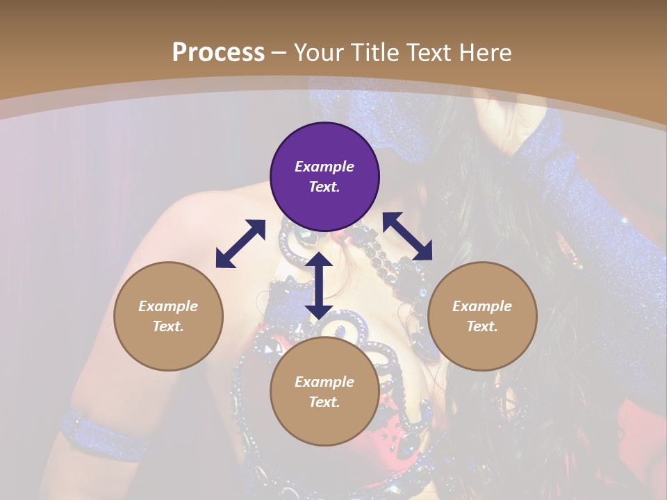 Veil Religious Dance PowerPoint Template