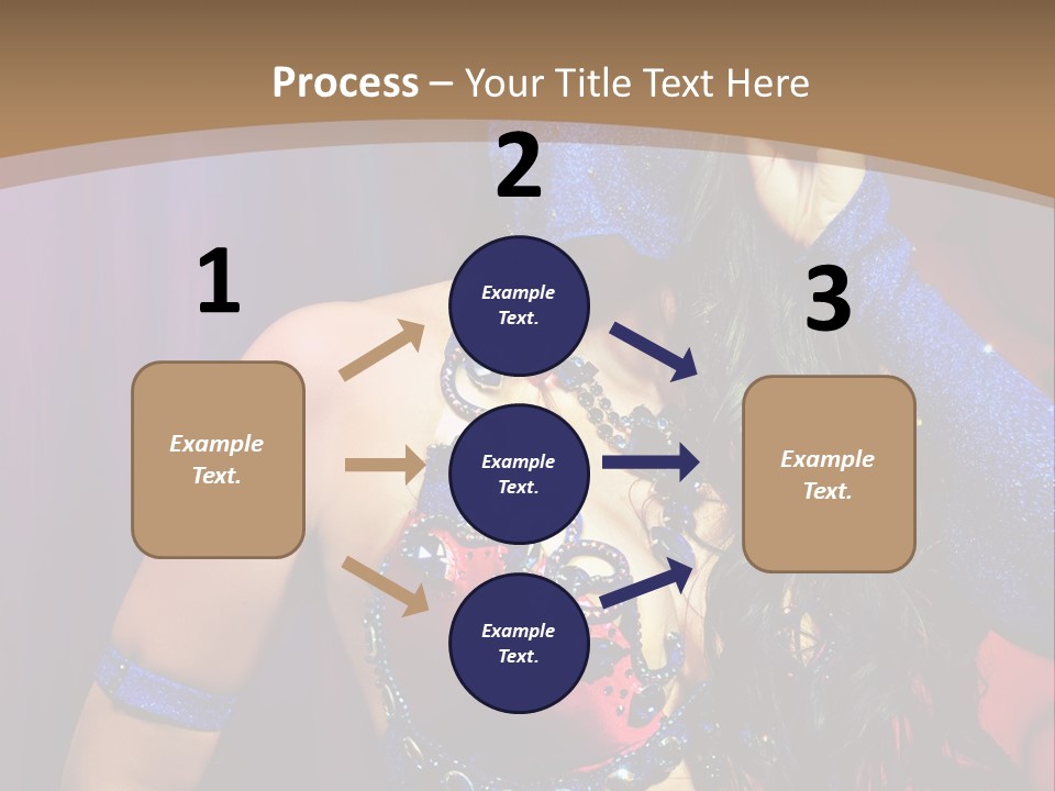 Veil Religious Dance PowerPoint Template