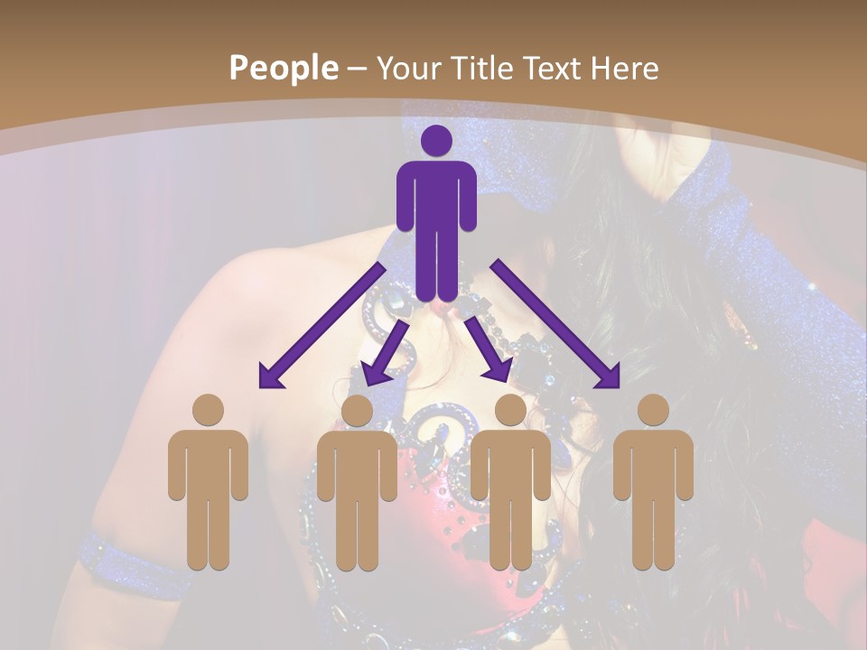 Veil Religious Dance PowerPoint Template