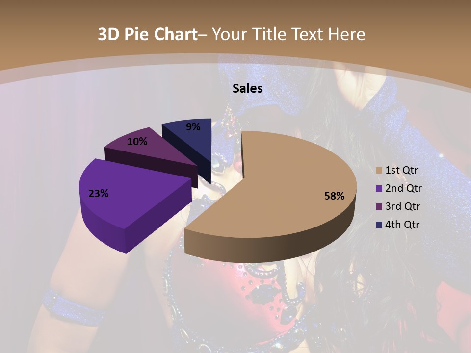 Veil Religious Dance PowerPoint Template