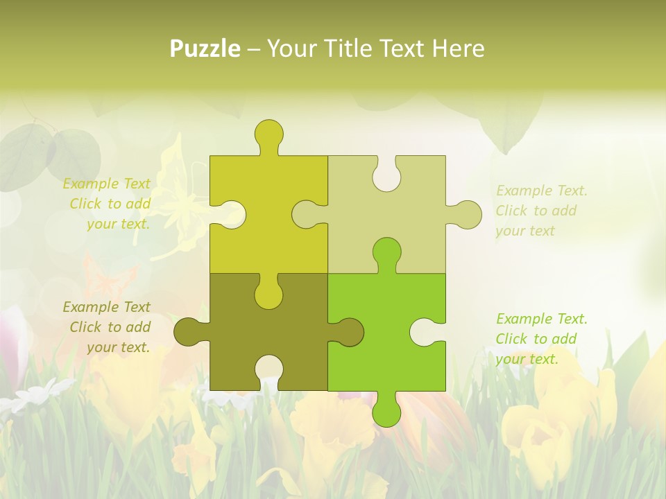 Duft Wetter Sonne PowerPoint Template