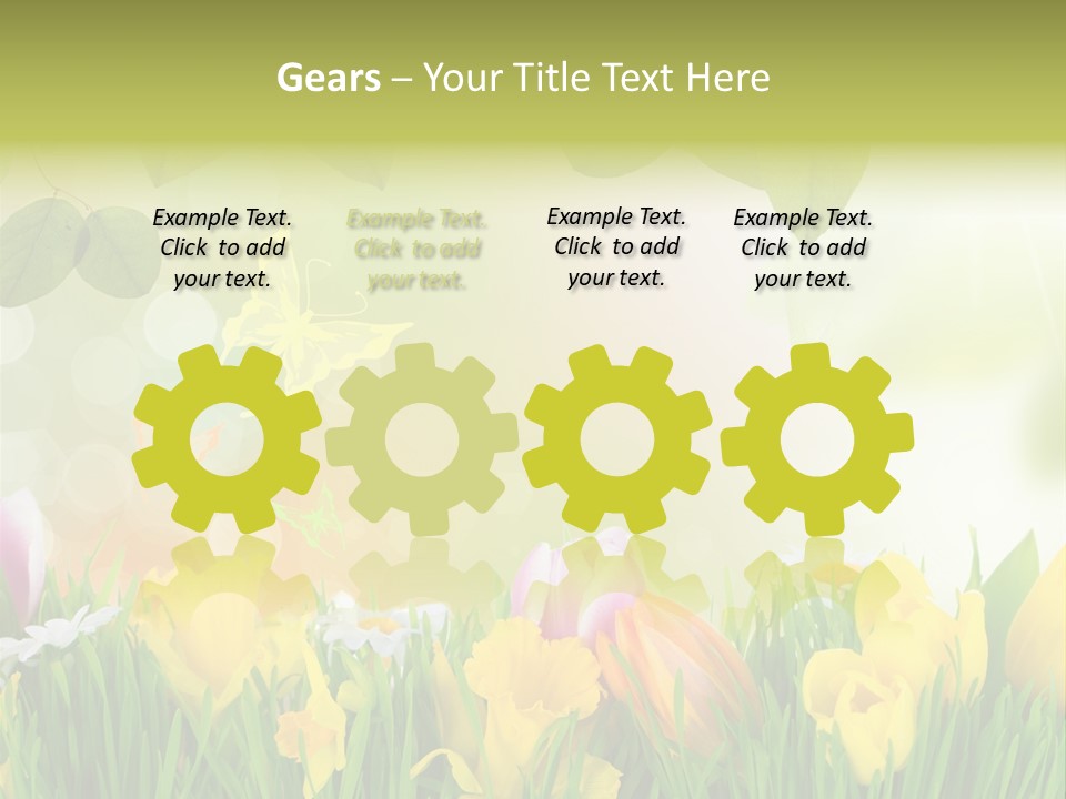 Duft Wetter Sonne PowerPoint Template