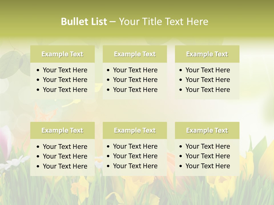 Duft Wetter Sonne PowerPoint Template