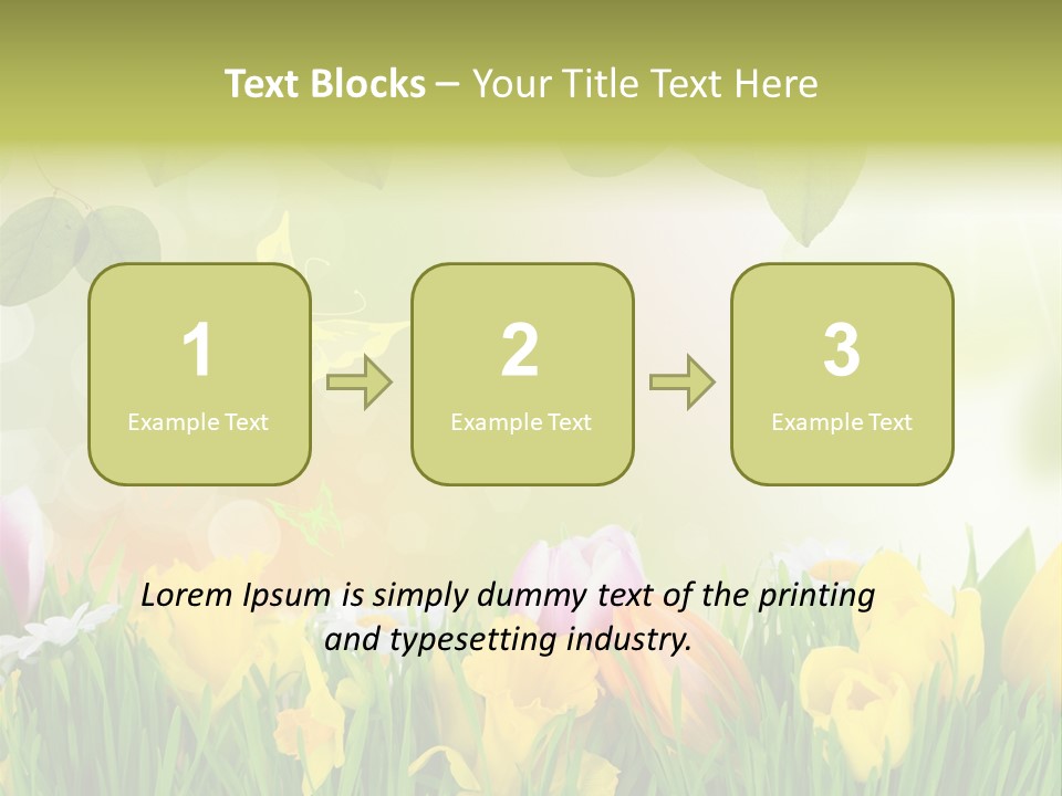 Duft Wetter Sonne PowerPoint Template