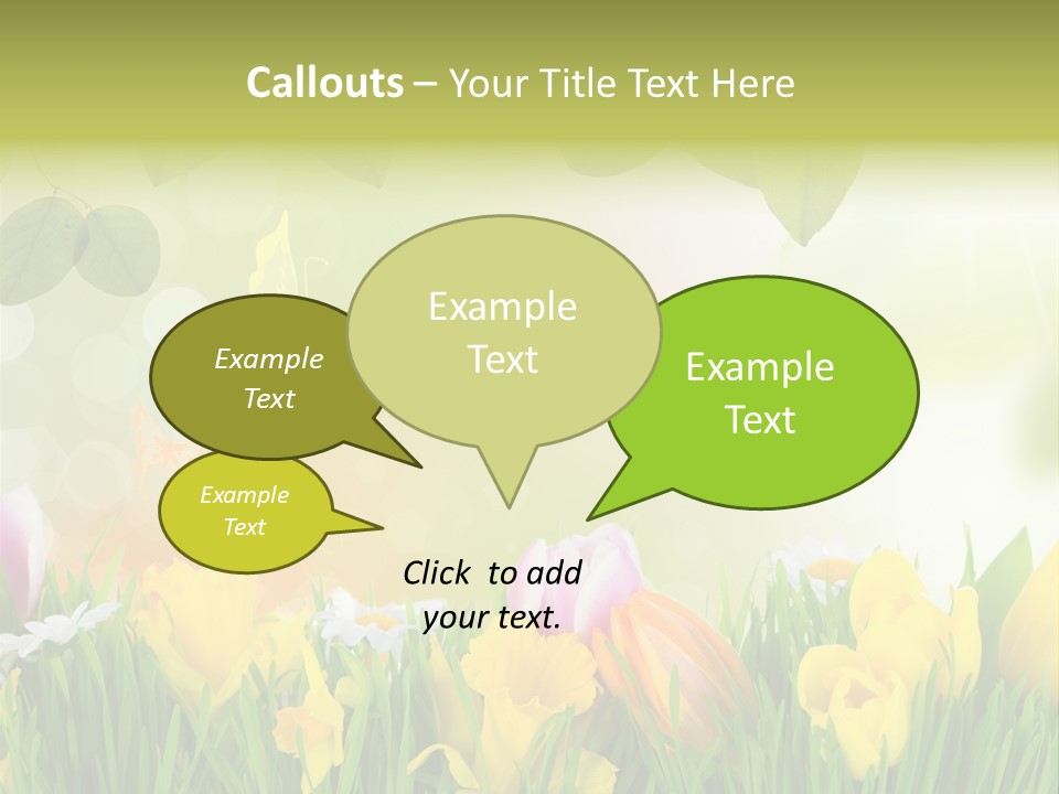 Duft Wetter Sonne PowerPoint Template