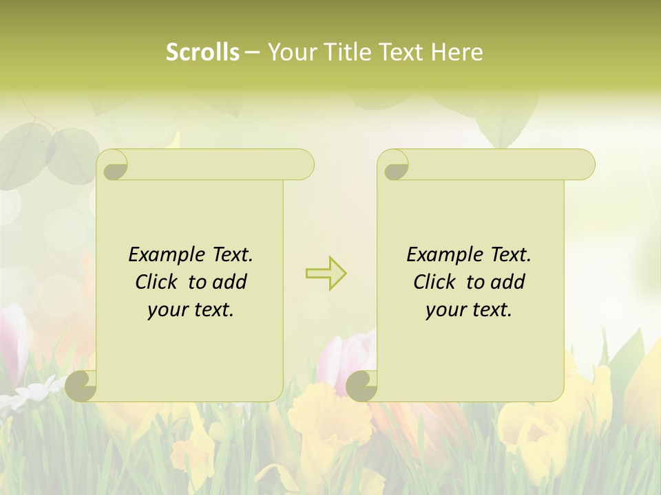 Duft Wetter Sonne PowerPoint Template