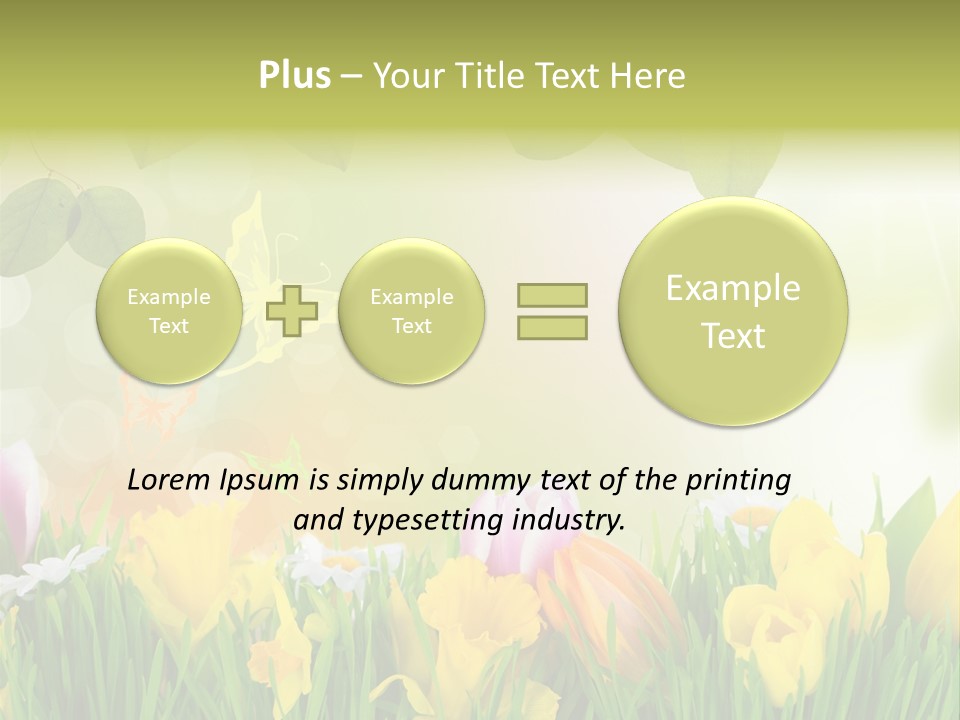 Duft Wetter Sonne PowerPoint Template