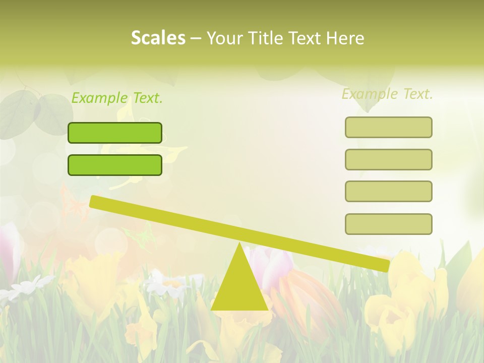 Duft Wetter Sonne PowerPoint Template