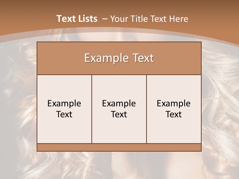 Make Up Beauty Blue Eyes PowerPoint Template