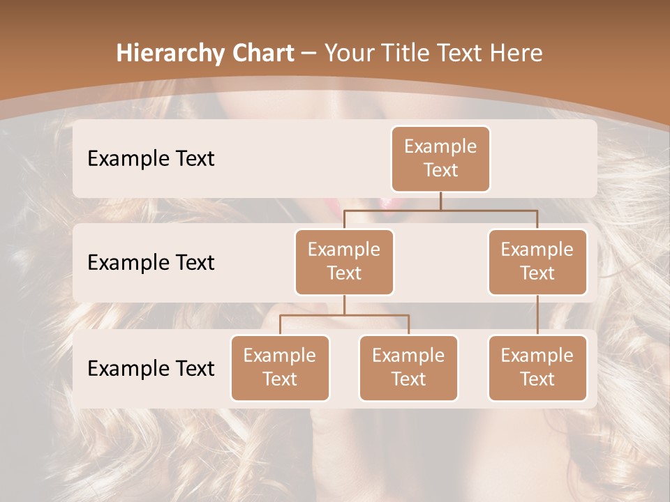 Make Up Beauty Blue Eyes PowerPoint Template