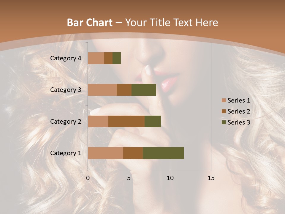 Make Up Beauty Blue Eyes PowerPoint Template