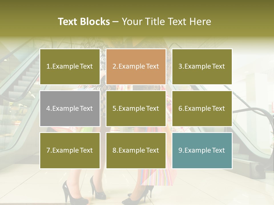Stylish Indoor Glassy PowerPoint Template