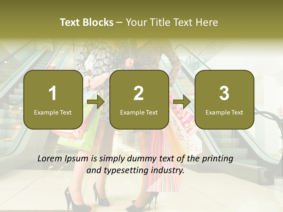 Stylish Indoor Glassy PowerPoint Template